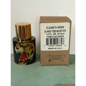 Women's Elizabeth Arden Ed Hardy Tiger Ink EDP TSTR One Size Black Gold